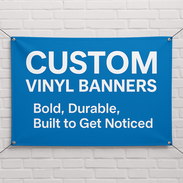 Custom Vinyl Banners (Indoor & Outdoor) – PNF Printing