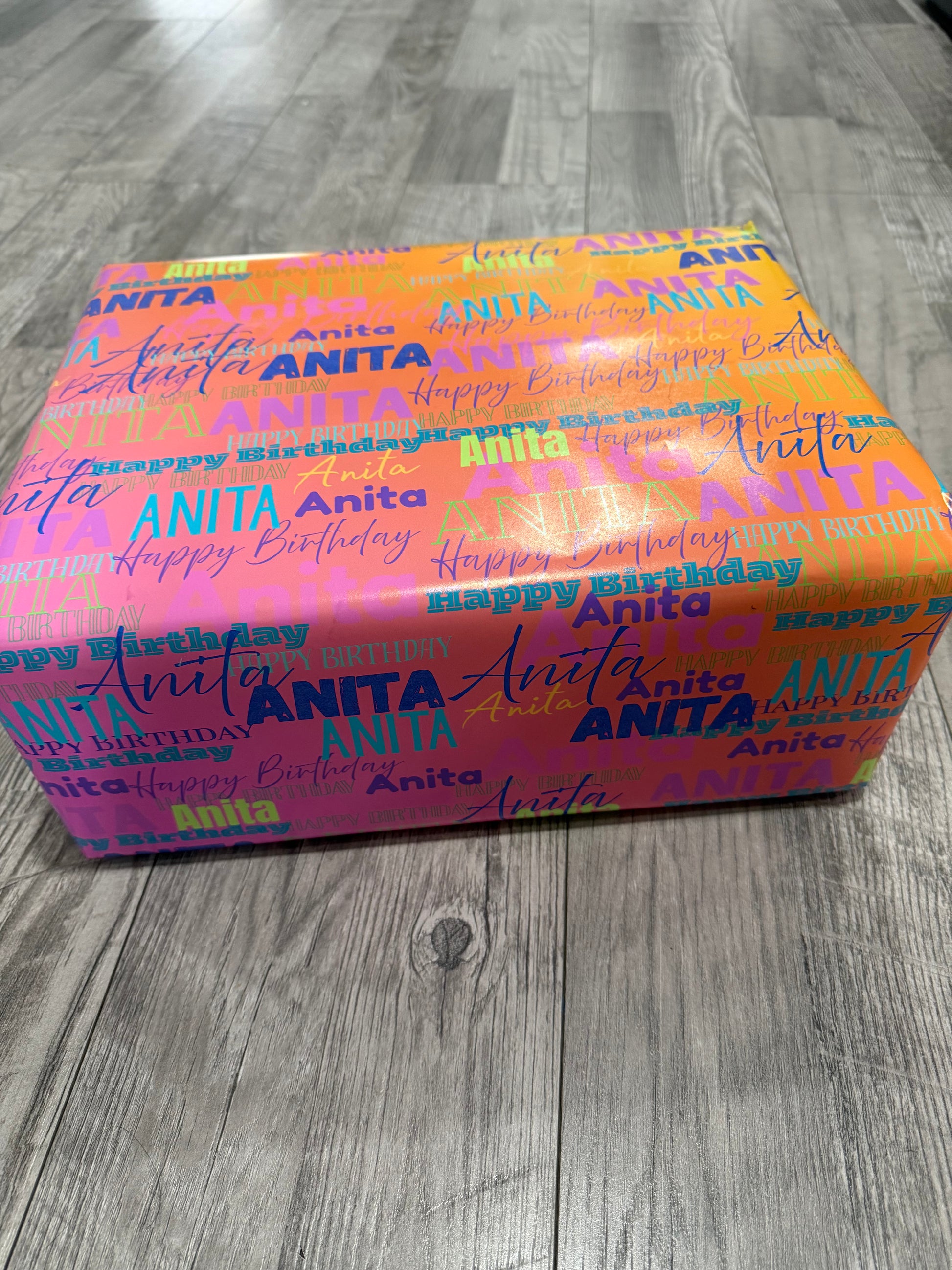 Custom Wrapping Paper