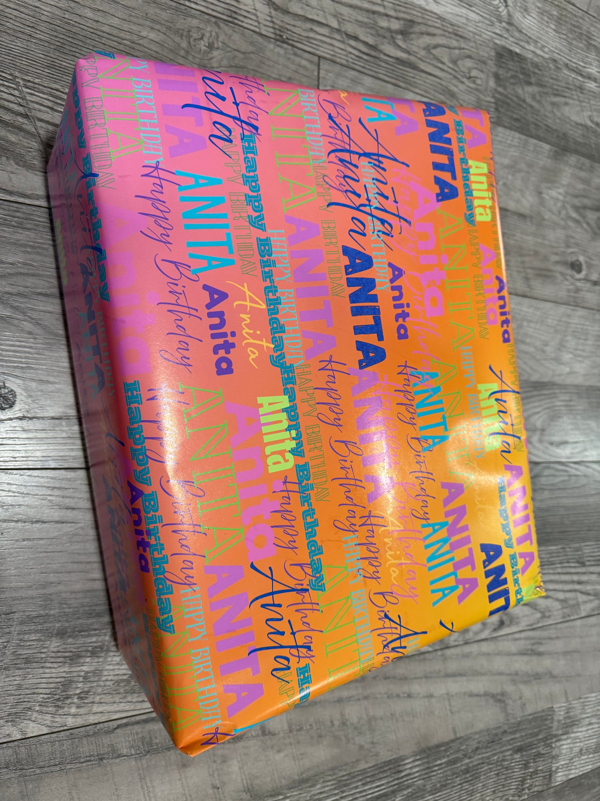 Custom Wrapping Paper