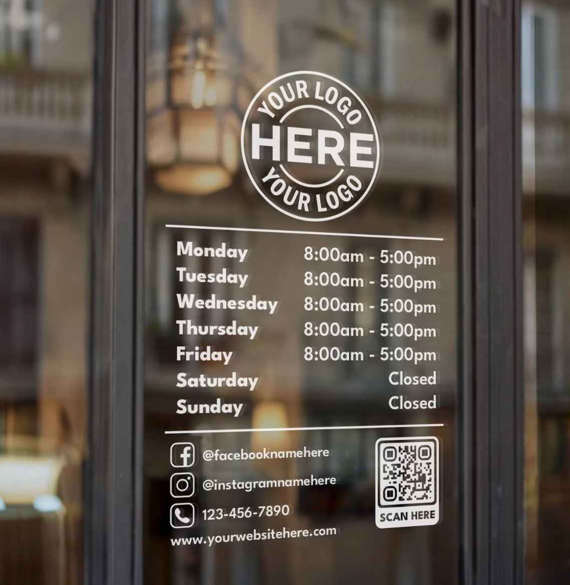 Storefront Window Graphics